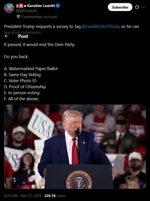 Elections Why Wont They Want These Controls